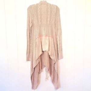 Free People All Washed Out Cardigan- Color:Tan- Size: XS